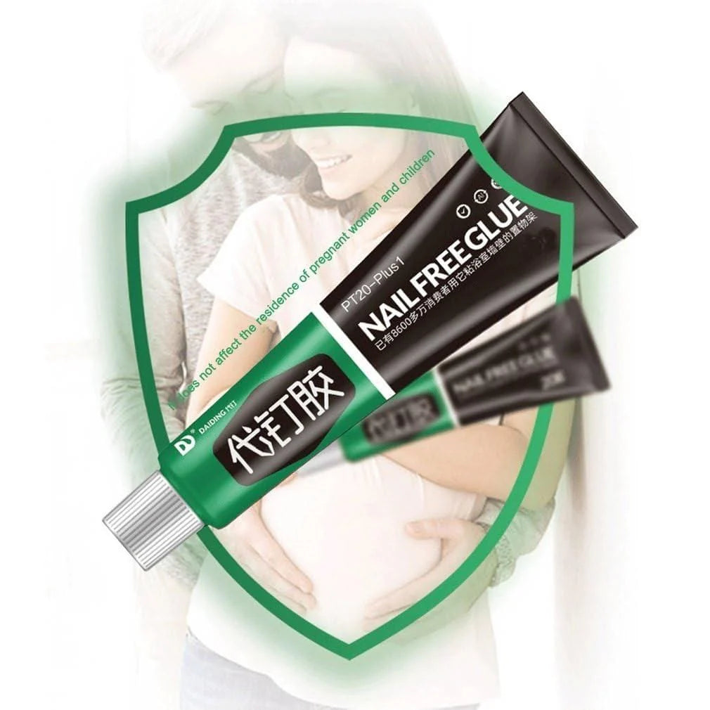 Door Sealant Nails With Adhesive Glass Glue Waterproof  - Multifunction Adhesive Glue (Pack Of 2) - Nail Free Glue (Pack Of 2)