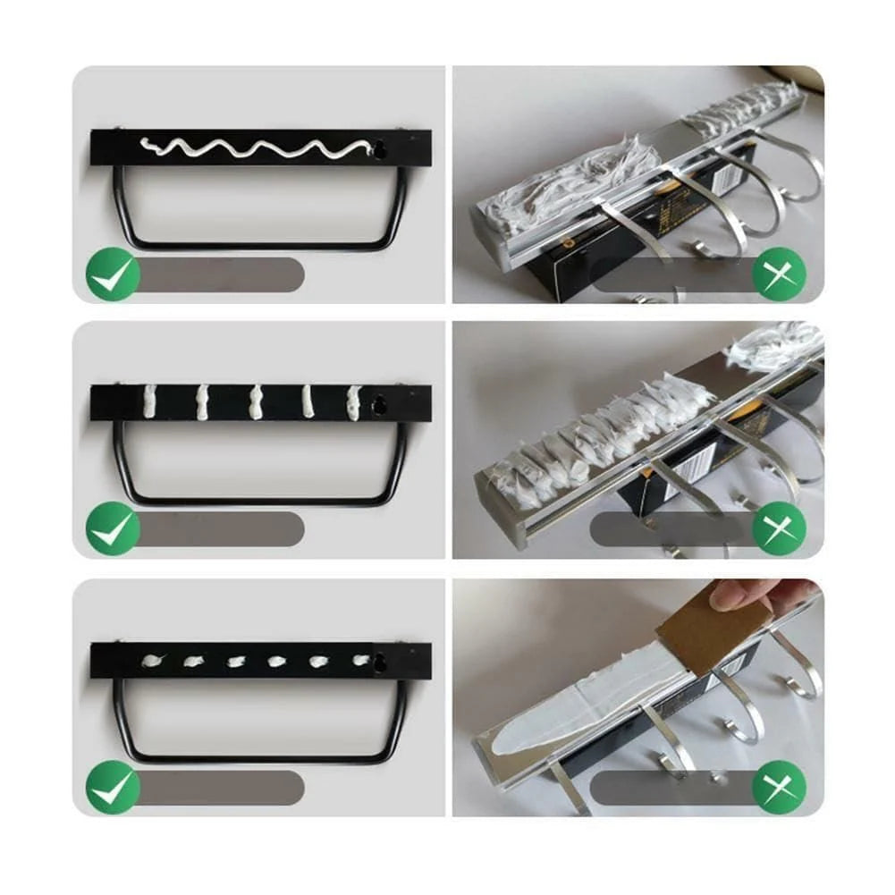 Door Sealant Nails With Adhesive Glass Glue Waterproof  - Multifunction Adhesive Glue (Pack Of 2) - Nail Free Glue (Pack Of 2)