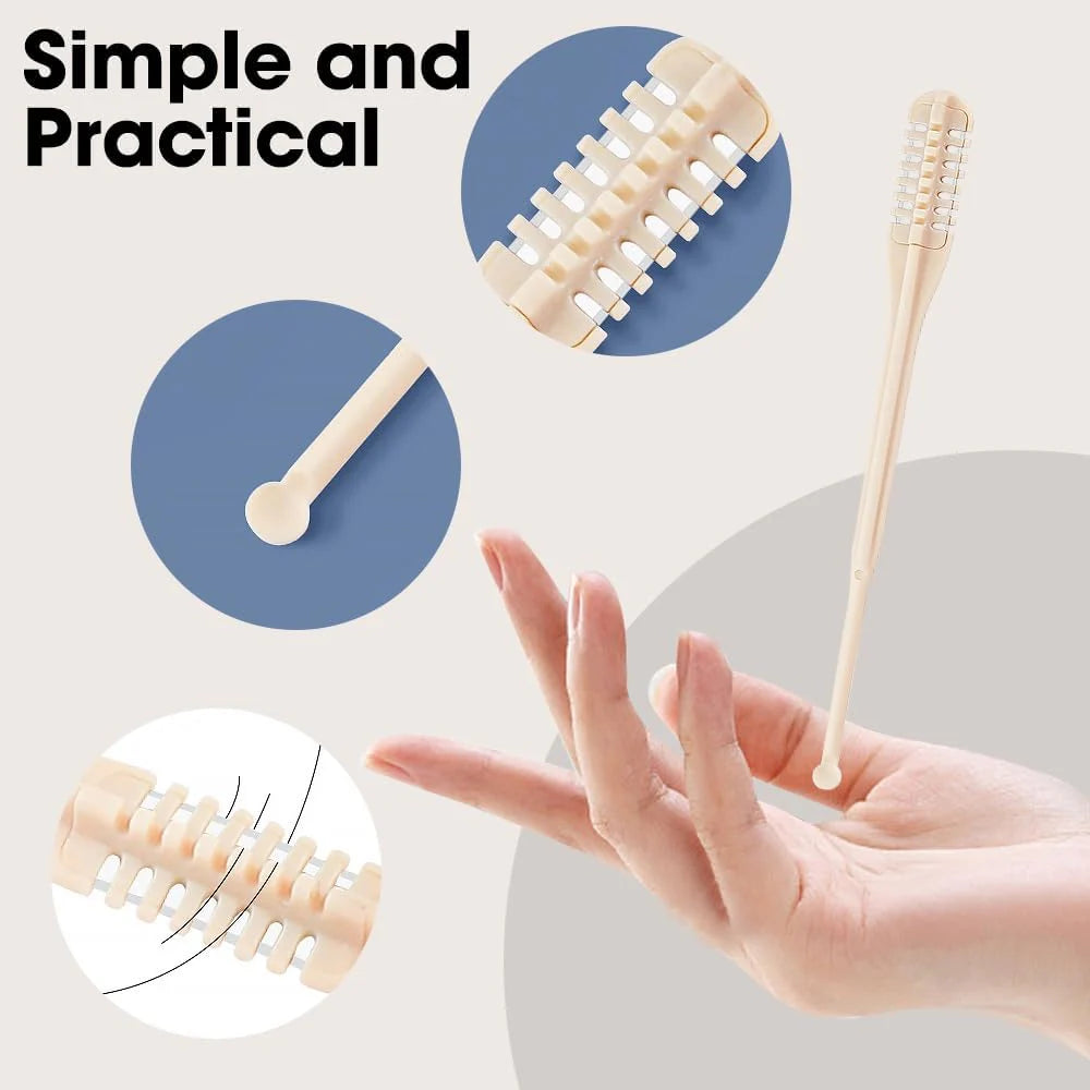 Double Sided Nose Hair Trimmer (Pack of 10) | Nose Hair Trimmer Nasal Shaver For Men And Women Clipper - Double Sided Nose Hair Trimmer (Pack of 10)