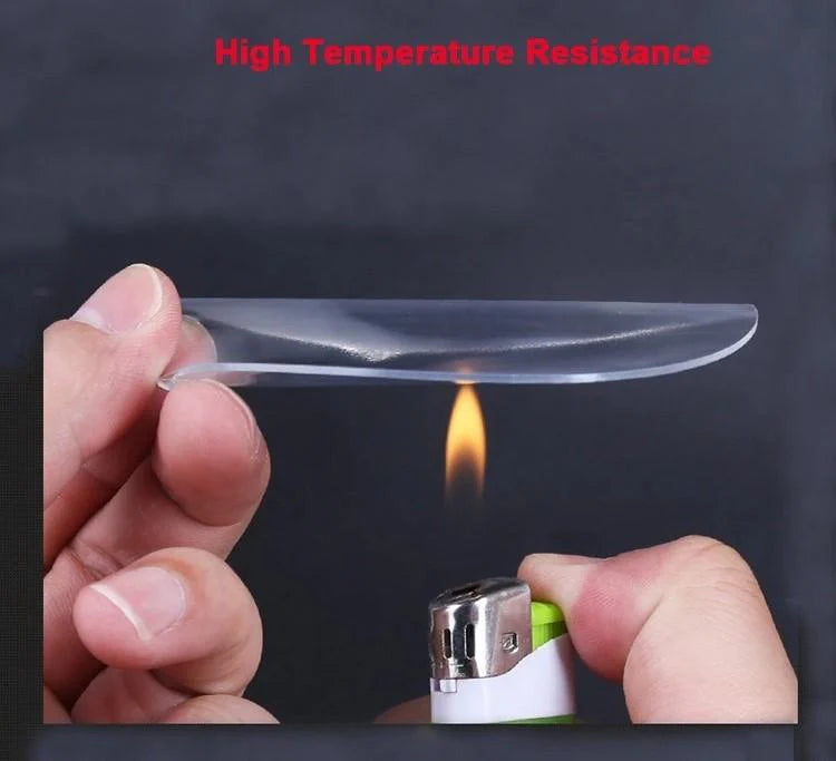 Double Sided Waterproof Tape Adhesive Transparent Nano Gel Tape (3 Meter, Pack of 2) - Double-Sided Nano Gel Tape (3 Meter, Pack of 2)