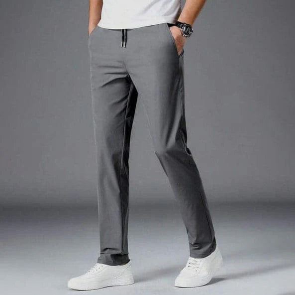 Elastic Men's Track Pants Tracksuits Of Men Lycra Black Pants (Pack of 2) - S - Elastic Men's Track Pants (Pack of 2)