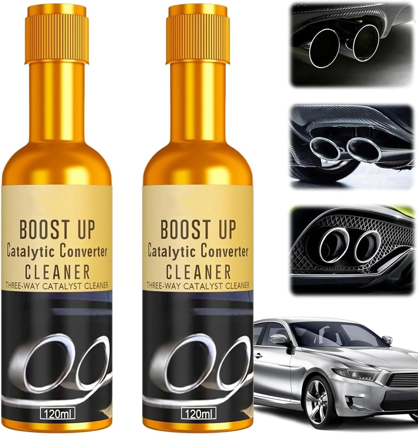 Engine Carbon Cleaner (Pack of 2) | Catalytic Converter Car Carbon Cleaning Fuel Injection Cleaners - Engine Carbon Cleaner (Pack of 2)
