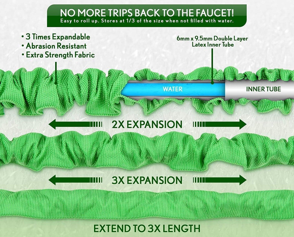 Expandable Garden Hose Retractable Collapsible Water Shrinking Hoses - Watering Hose - Watering Hose