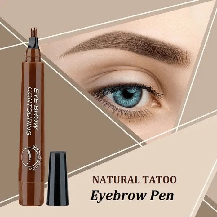 Eyebrow Waterproof Color Definer Pencil Filler Liner Brush - Waterproof Eyebrow Pen - Waterproof Eyebrow Pen