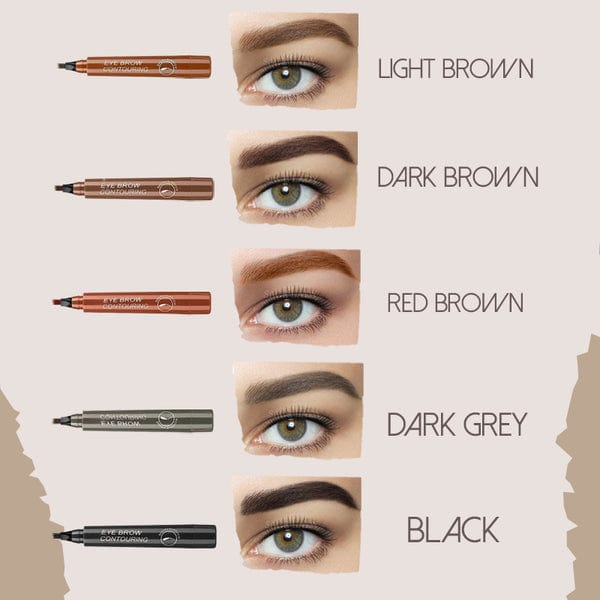 Eyebrow Waterproof Color Definer Pencil Filler Liner Brush - Waterproof Eyebrow Pen - Waterproof Eyebrow Pen