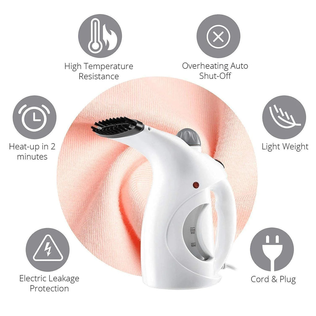 Facial Garment Steamer Best Electric Portable Steam Iron - Facial+Garment Steamer