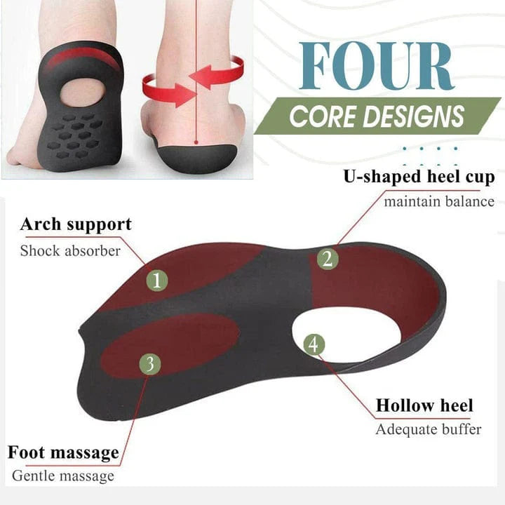 Flat Foot Orthopedic Insoles Shoe Feet With Arches Foot Soles For Flat Feet - Flat Foot Orthopedic Insoles