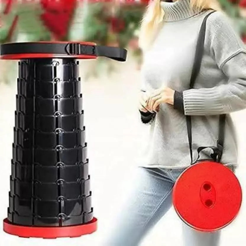 Foldable Chairs Collapsible Stools Portable Chair Plastic - Folding Stool (Pack of 2) - Folding Stool (Pack of 2)