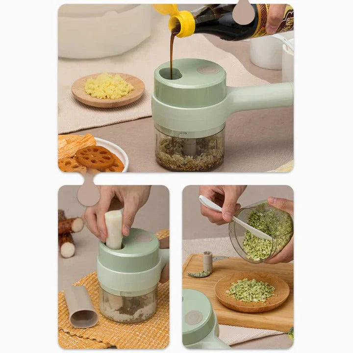 Food Processor Vegetable Electric Chopper Veggie Cutter Machine - Electric Chopper - Electric Chopper