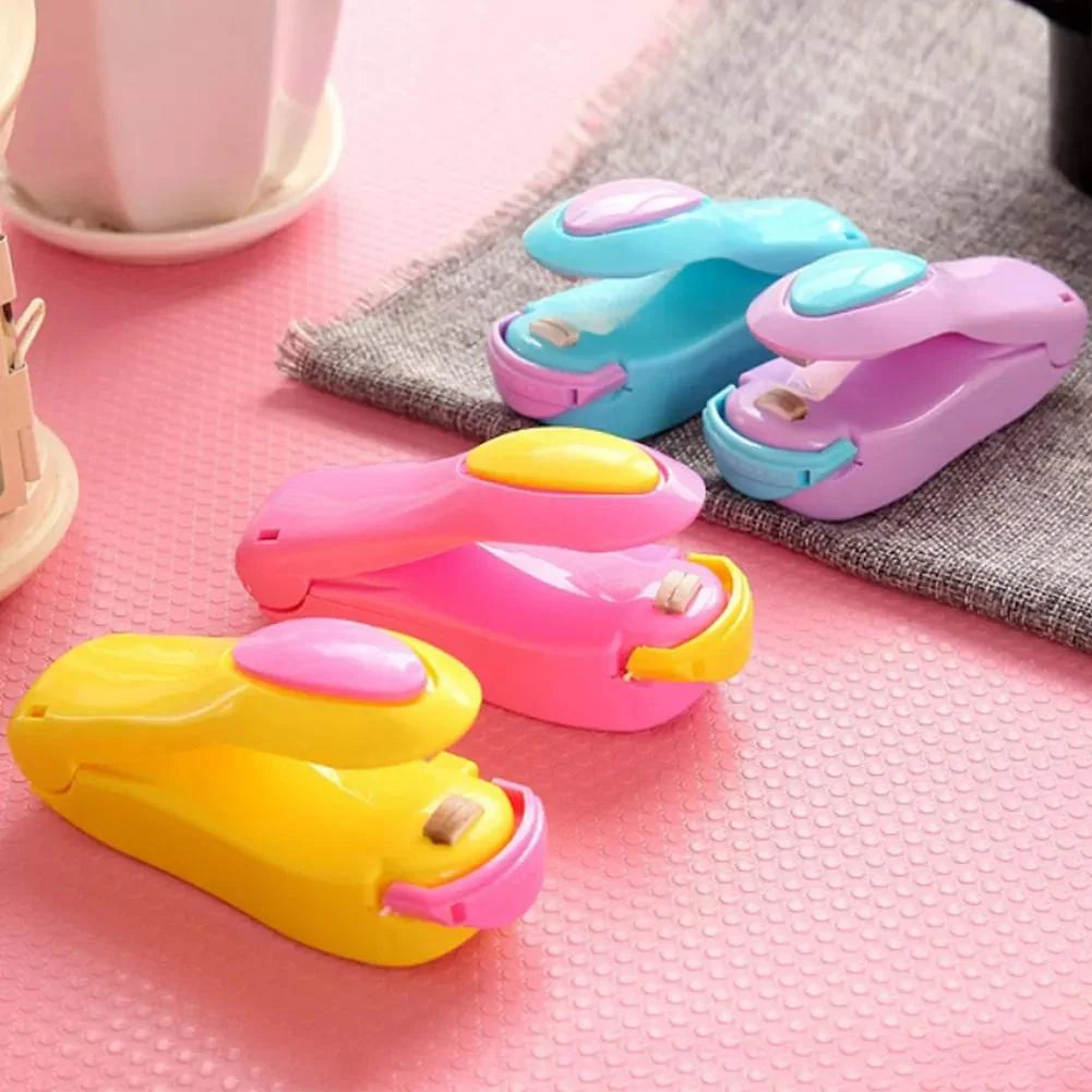 Food Vacuum Sealing Machine For Bags Mini Sealer - Mini Heat Sealer - Pack of 2 - Mini Heat Sealer - Pack of 2