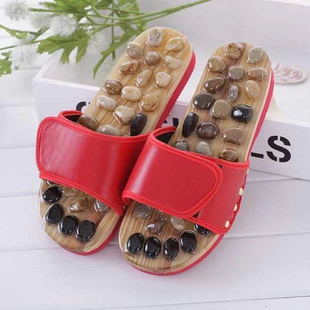 Foot Massager Acupressure Slippers Massager For Feet Stone Slippers - Acupressure Stone Slippers - Acupressure Stone Slippers