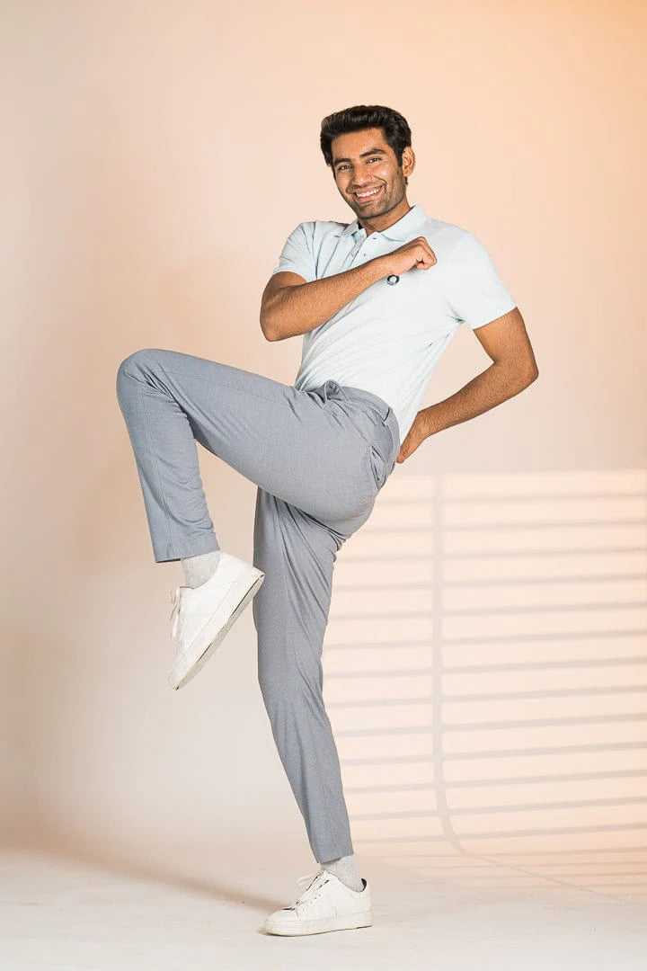 Formal Pants Men Lycra Trouser For Men Dress Pant Formal Wear- Formal Trouser Pants (Pack of 2) - 28 - Formal Trouser Pants (Pack of 2)