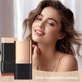 Foundation Stick | Glass Skin Tone Korean Skincare Products Flawless Foundation - 2 in 1 Foundation Stick for Korean Glass Skin