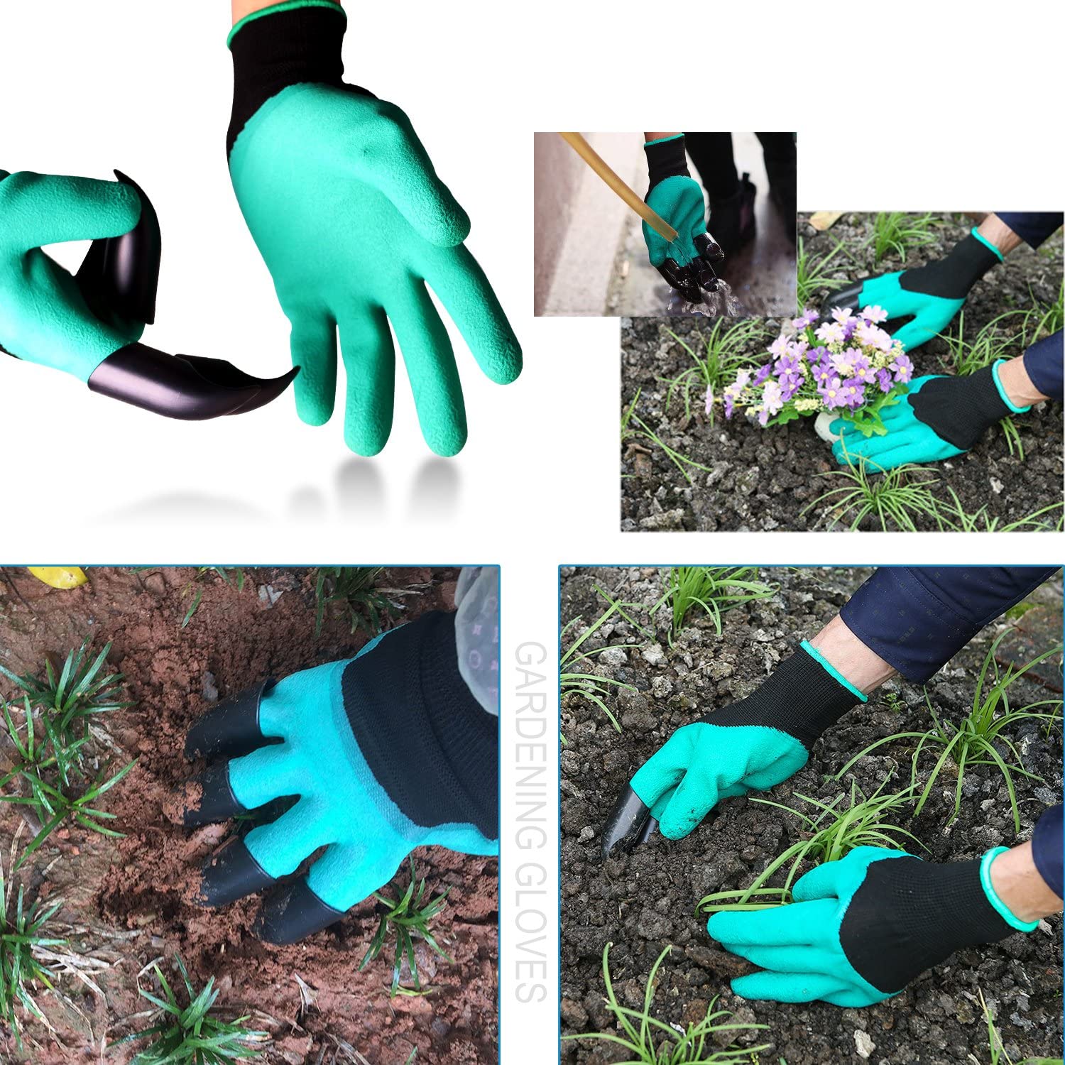 Gardening Gloves | Gardening Gloves with Claw Waterproof Garden Glove - Gardening Gloves