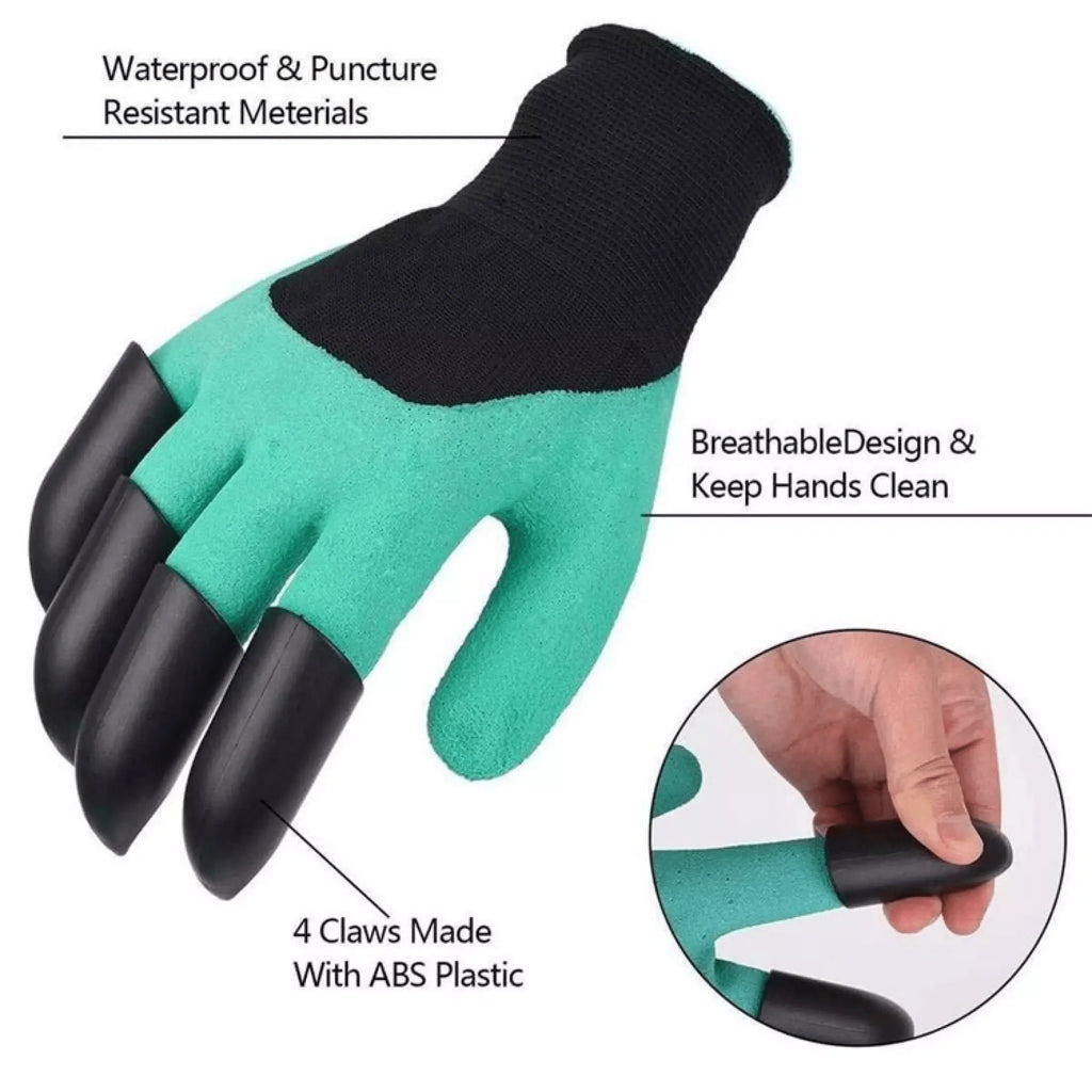 Gardening Gloves | Gardening Gloves with Claw Waterproof Garden Glove - Gardening Gloves