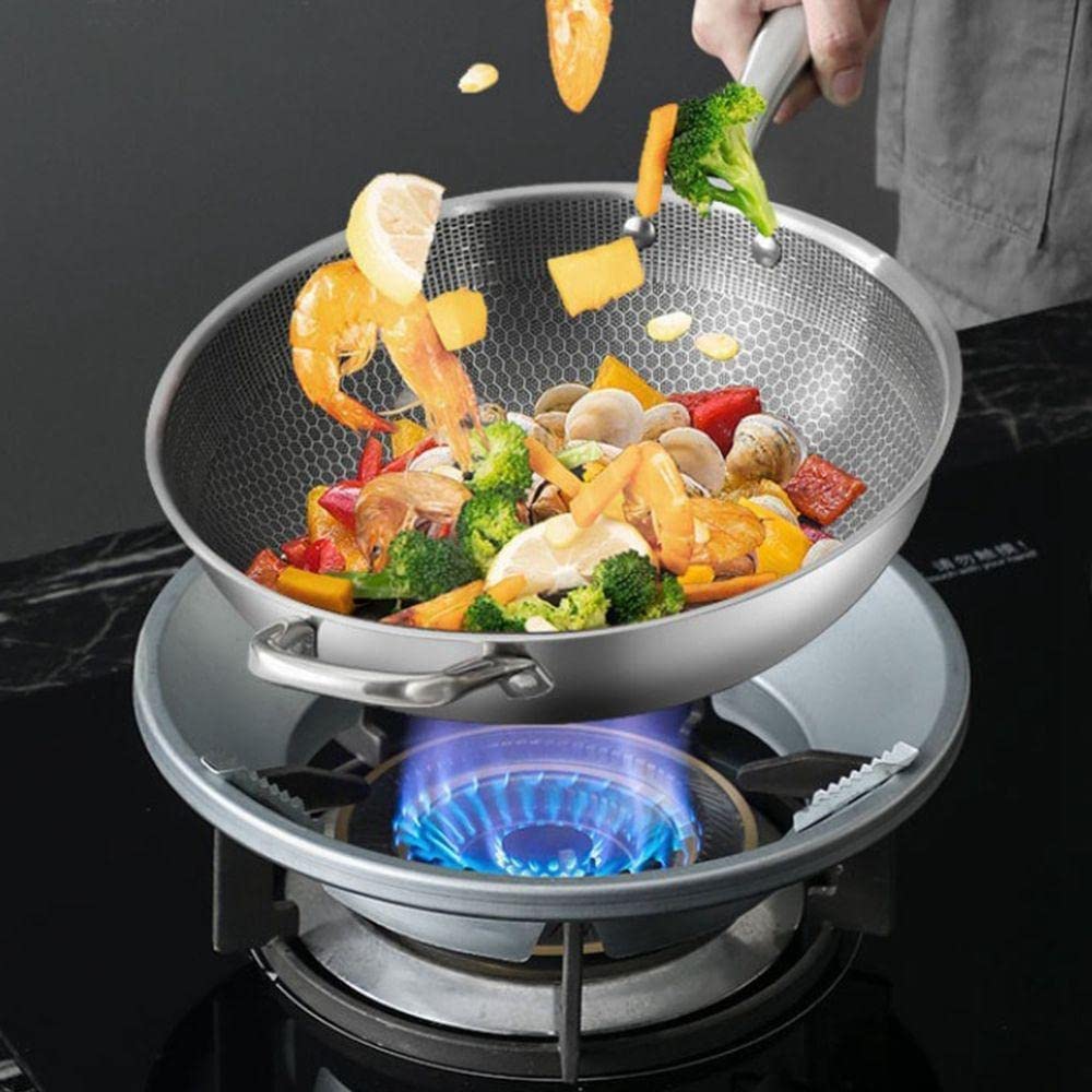 Gas Saver (Buy 1, Get 1 Free) | Gas Burner Stove Stand Kitchen Hob Chulha Energy Saver - 2 Pieces - Gas Saver (Buy 1, Get 1 Free)