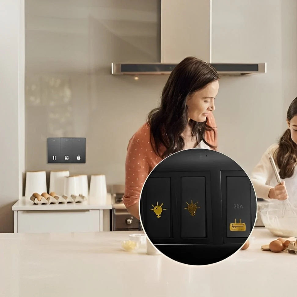 Gold Switch Stickers | Gold Labels Sticker Size Customized Stickers Sheet Home Sticker - 1 Set (100 Stickers) - Gold Switch Stickers