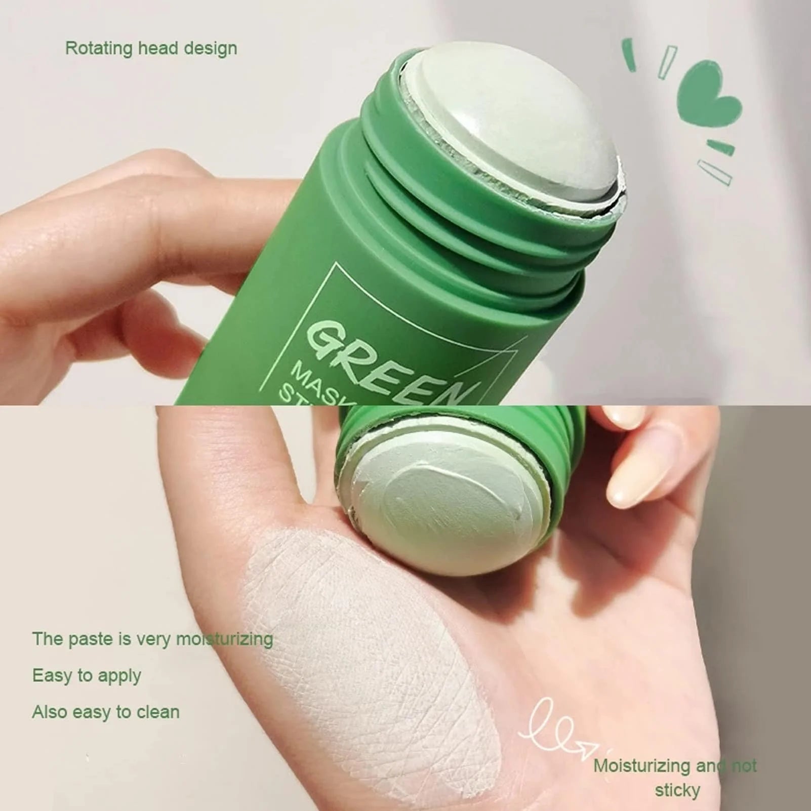 Green Tea Cleansing Stick Mask - Large Stick - Green Tea Cleansing Stick Mask