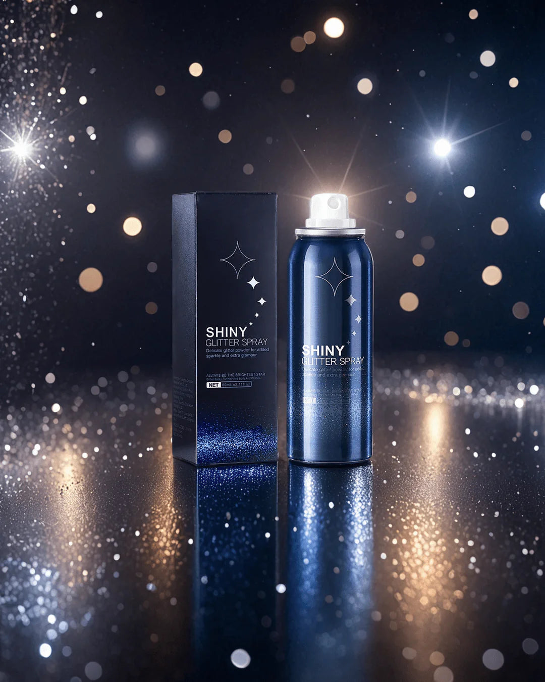 Hair and Body Glitter Color Spray ( Pack Of 2) | Hair Glitter Body Spray Hair Shimmer Shine Spray - Hair and Body Glitter Color Spray (Pack Of 2)