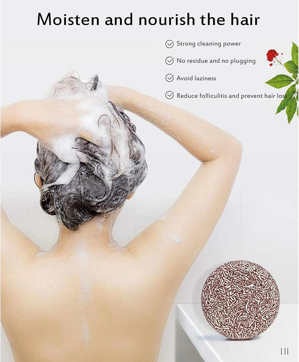 Hair Colour Herbal Shampoo Free Of Chemicals Organic Natural Shampoo - Shampoo Bar - Shampoo Bar (Pack of 2)