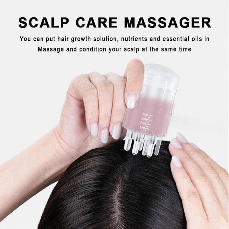 Hair Oiling Massage Scalp Massager For Hair Growth Oil Applicator-Root Comb Applicator Bottle (Pack of 2) - Root Comb Applicator Bottle (Pack of 2)
