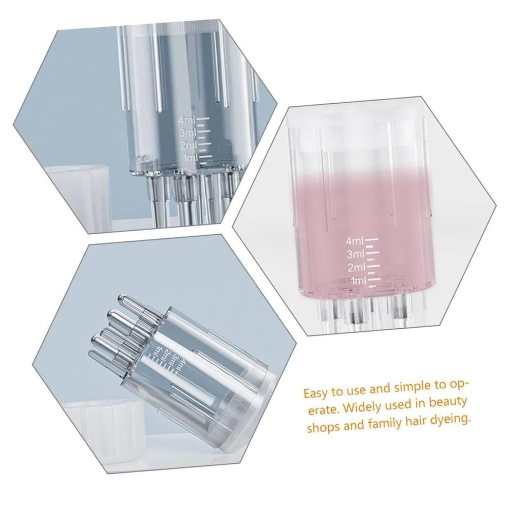 Hair Oiling Massage Scalp Massager For Hair Growth Oil Applicator-Root Comb Applicator Bottle (Pack of 2) - Root Comb Applicator Bottle (Pack of 2)