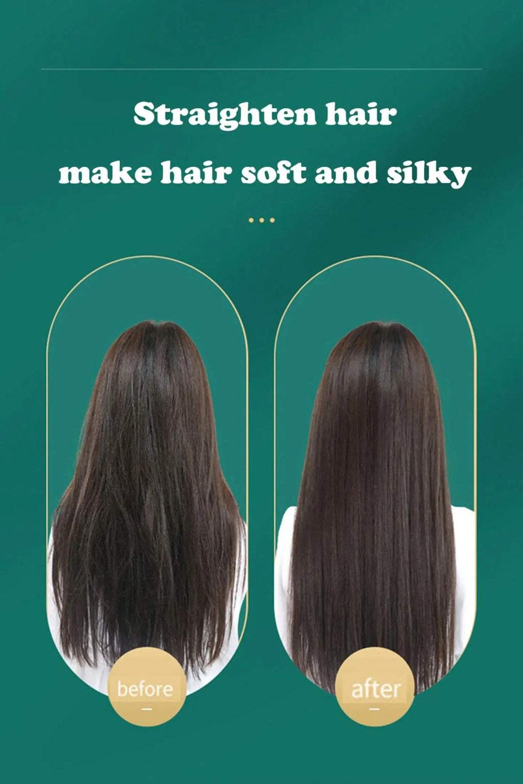 Hair Straightening Brush Electric Comb Heat Straightener - Hair Straightener Comb