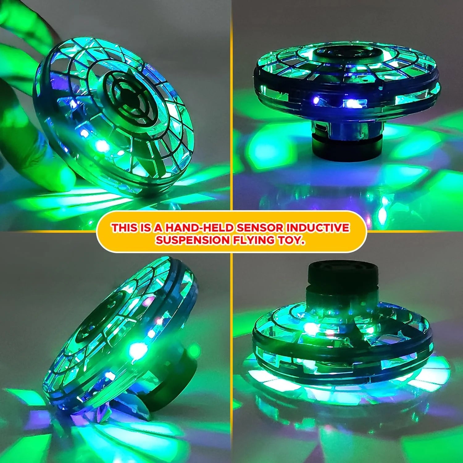Hand-Controlled Flying Ball Toy | Flying Ball Toy Spinners Toys Flies Hand Controlled Rechargeable Toy - Hand-Controlled Flying Ball Toy