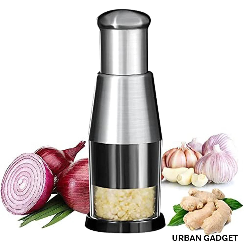 Hand Press Garlic Chopper - Hand Press Garlic Chopper