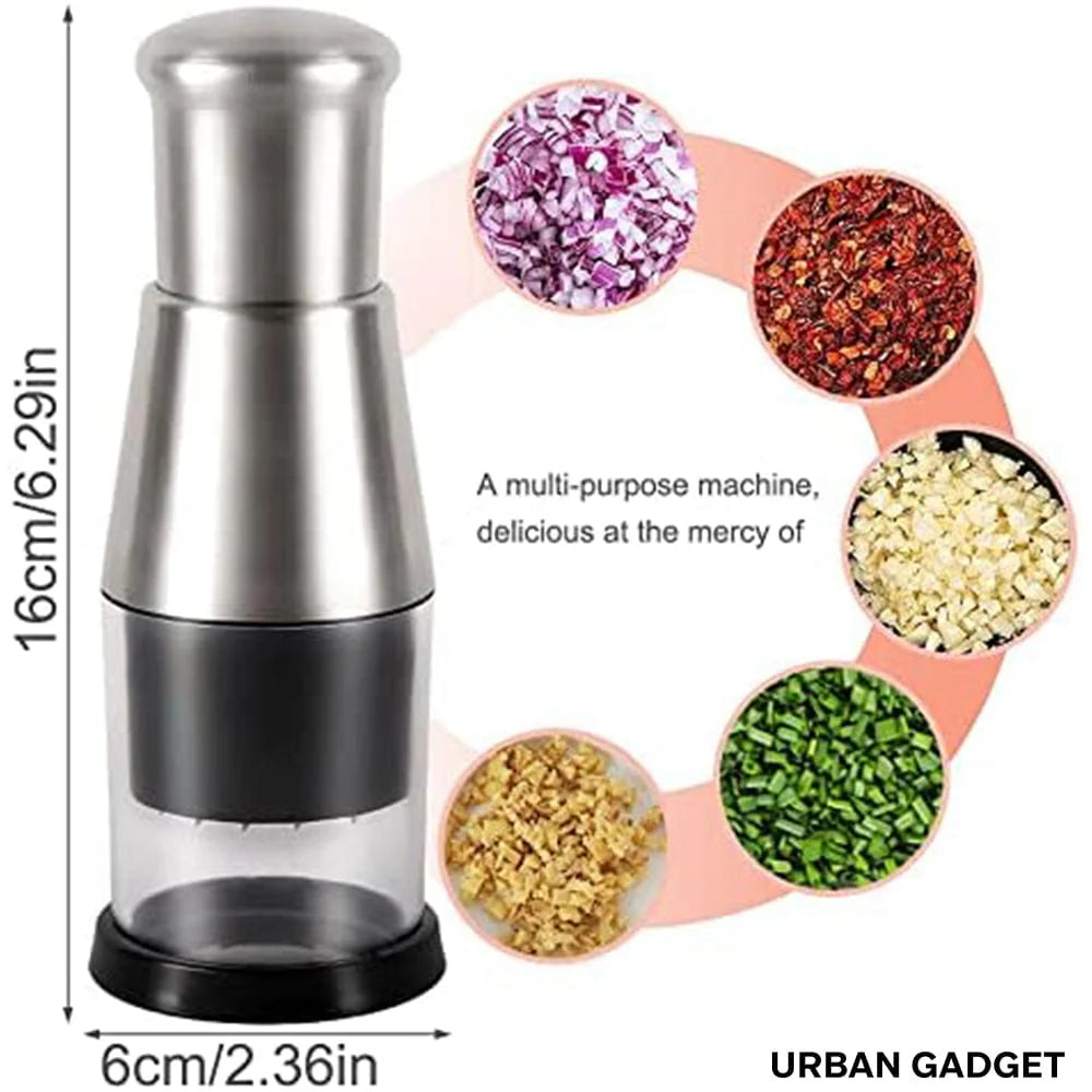 Hand Press Garlic Chopper - Hand Press Garlic Chopper