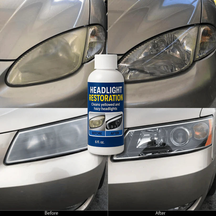 Headlight Restoration Fluid | Blur/Scratch Remover Kit | Buy 1, Get 1 Free - Headlight Restoration Fluid | Blur/Scratch Remover Kit | Buy 1, Get 1 Free