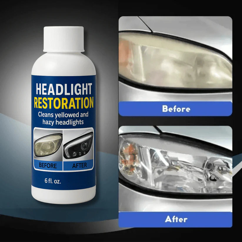 Headlight Restoration Fluid | Blur/Scratch Remover Kit | Buy 1, Get 1 Free - Headlight Restoration Fluid | Blur/Scratch Remover Kit | Buy 1, Get 1 Free