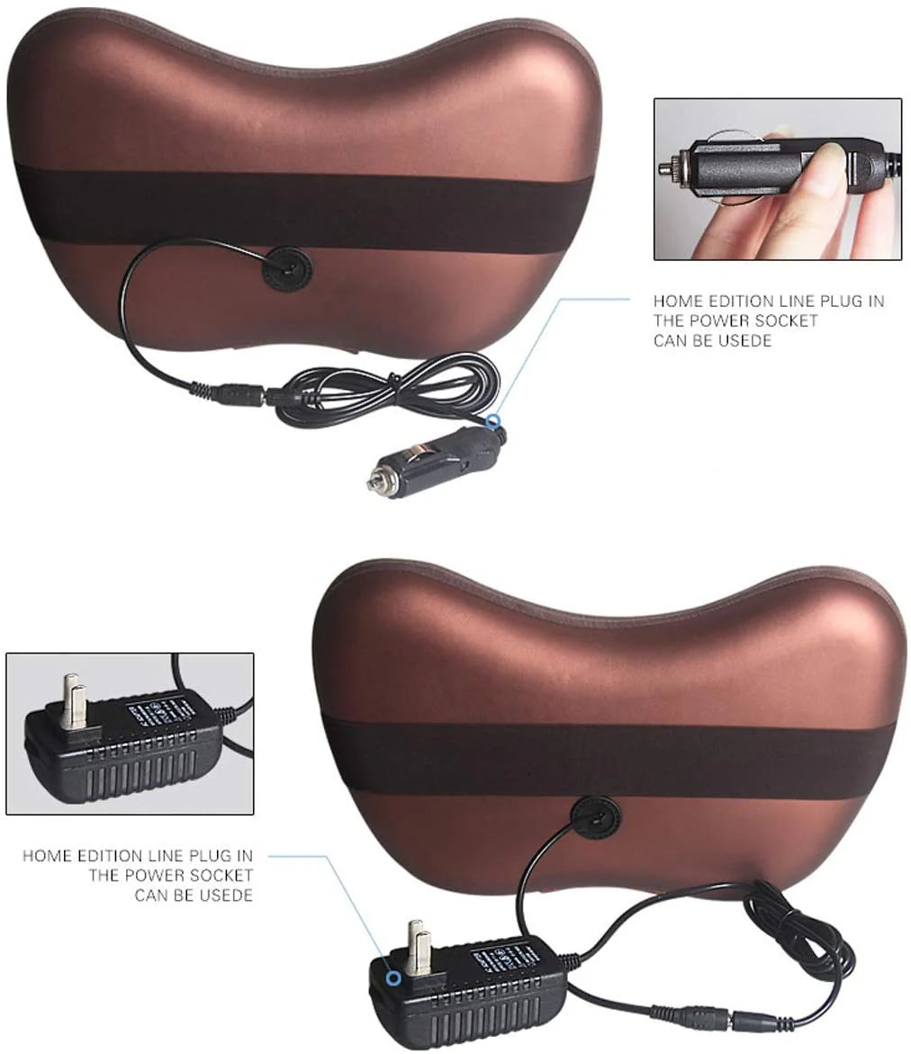 Heat Massage Device Neck Massager Pillow Shiatsu - Shiatsu Neck Massager - Big Size - Shiatsu Neck Massager