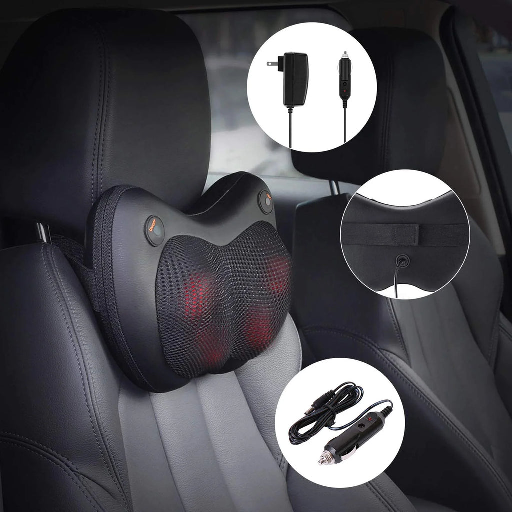 Heat Massage Device Neck Massager Pillow Shiatsu - Shiatsu Neck Massager - Big Size - Shiatsu Neck Massager