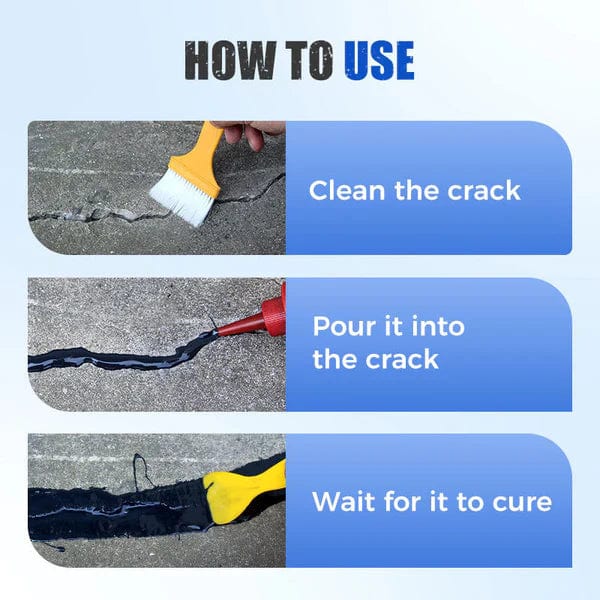 Heavy-Duty Concrete Crack Repair Adhesive | Concrete Crack Repair Adhesive Repair Saeling Filling Cracks - Heavy-Duty Concrete Crack Repair Adhesive
