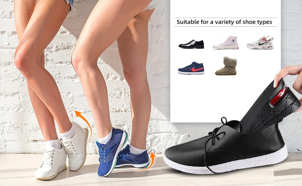 Height Enhancing Shoe Insoles | Shoe Insoles Innersoles Height Enhancing Sole Increase Height Insole - Height Enhancing Shoe Insoles (4 Layer Insoles)