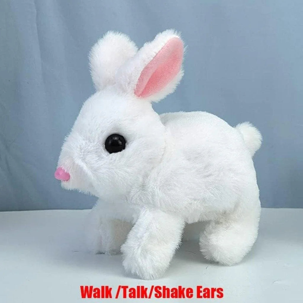 🐇Hopping and Walking Rabbit | Plush Toy Soft Stuffed Animal Toys Bunny Animal Cute Walking Rabbit - 🐇Hopping and Walking Rabbit