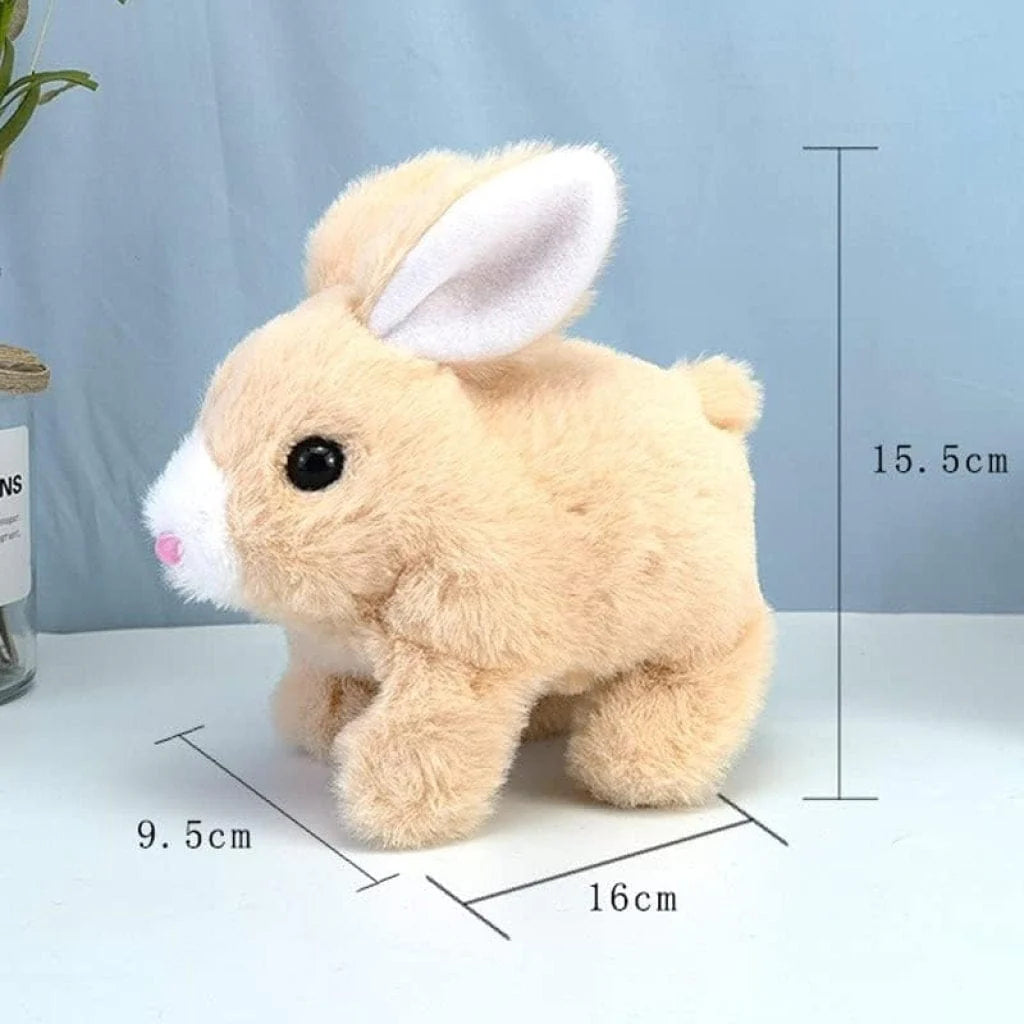 🐇Hopping and Walking Rabbit | Plush Toy Soft Stuffed Animal Toys Bunny Animal Cute Walking Rabbit - 🐇Hopping and Walking Rabbit