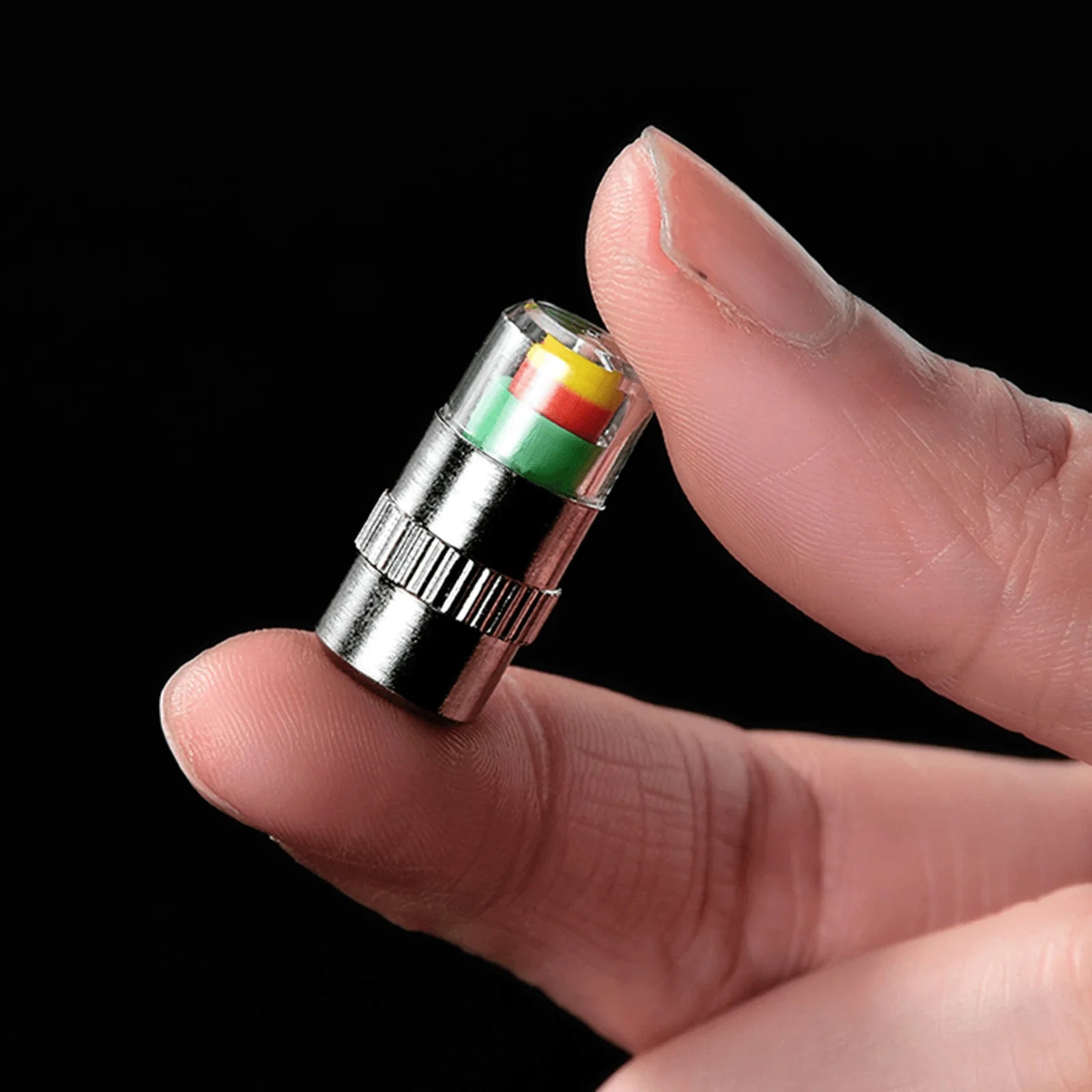 Inflated Tire Pressure Sensor Check Car Tires Air Pressure - TPMS Indicator Cap - TPMS System