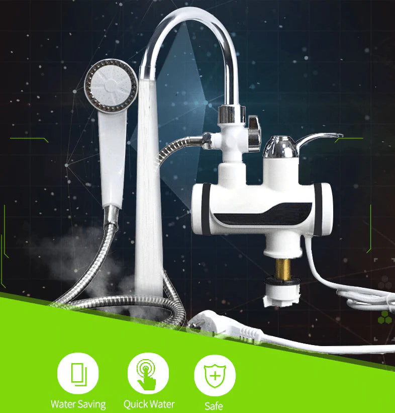 Instant Water Heating Tap Kitchen Water Heater Dispenser Faucet - Electric Water Heater Tap - Electric Water Heater Tap