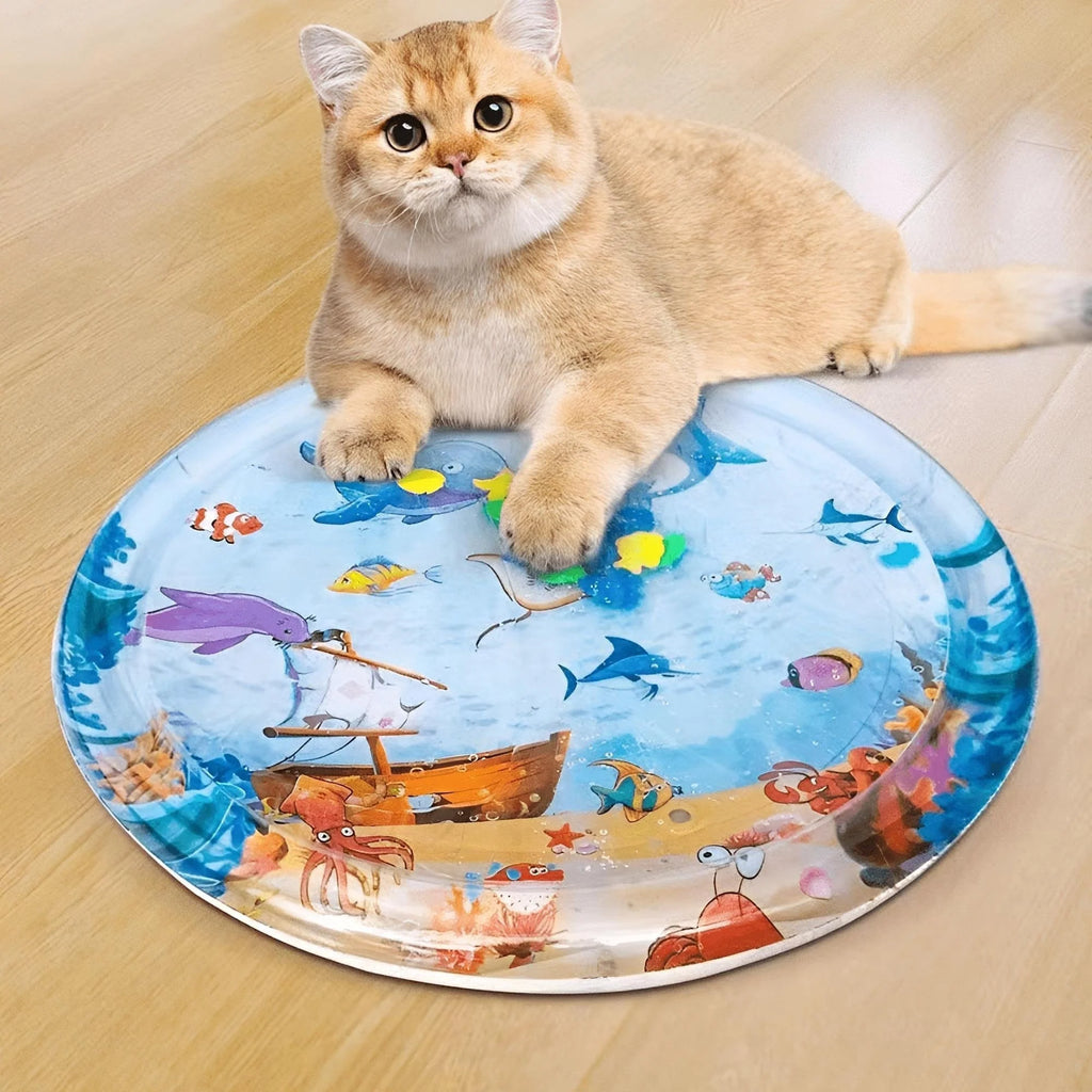 Interactive Water Mat For Pets and Kids | Shop Pet Dogs And Cat Cooling Mat For Mats - Interactive Water Mat For Pets and Kids