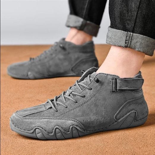 Italian Handmade Shoes | Men Boots Shoes Long Menswear Boot Ankle High Shoe Gents - 6 - Italian Handmade Shoes