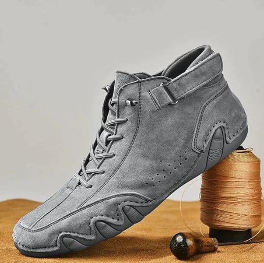 Italian Handmade Shoes | Men Boots Shoes Long Menswear Boot Ankle High Shoe Gents - 6 - Italian Handmade Shoes