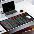 Keyboard Shortcut Keys Mouse pads Keyboard Key Gaming Pad - Keyboard Shortcut Mouse Pad - Keyboard Shortcut Mouse Pad