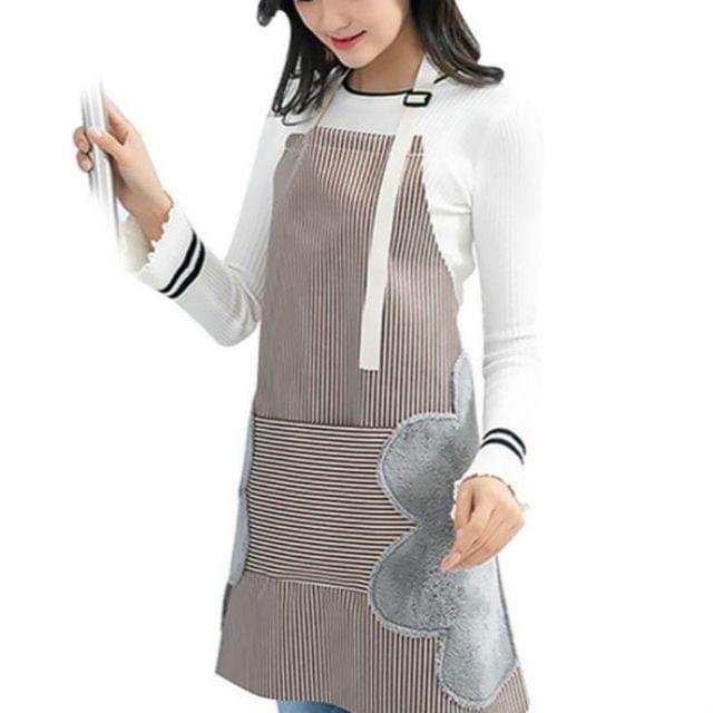 Kitchen Apron Chef Cooking Dress Apron Coat For Ladies And Men- Kitchen Apron - 1 - Kitchen Apron