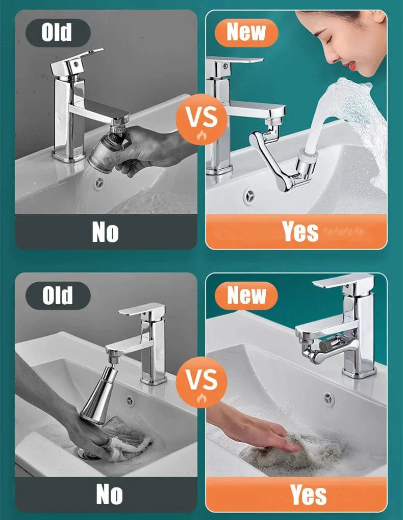 Kitchen Faucets Sink Tap Water Aerator Tap Faucets For Bathroom - Rotatable Splash Filter Faucet - Rotatable Splash Filter Faucet