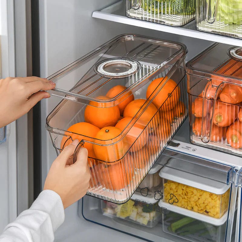 Kitchen Storage Basket (Pack of 6) | Plastic Container Basket For Kitchen Storage Containers Food Storage - Pack of 6 - Kitchen Storage Basket (Pack of 6)