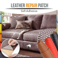 Leather Repair Tape - Black | Couch Repair Faux Leather Sofa Fixer Fabric Patch Tape - Multipurpose Self-Adhesive Leather Sheet(30cm × 60cm)