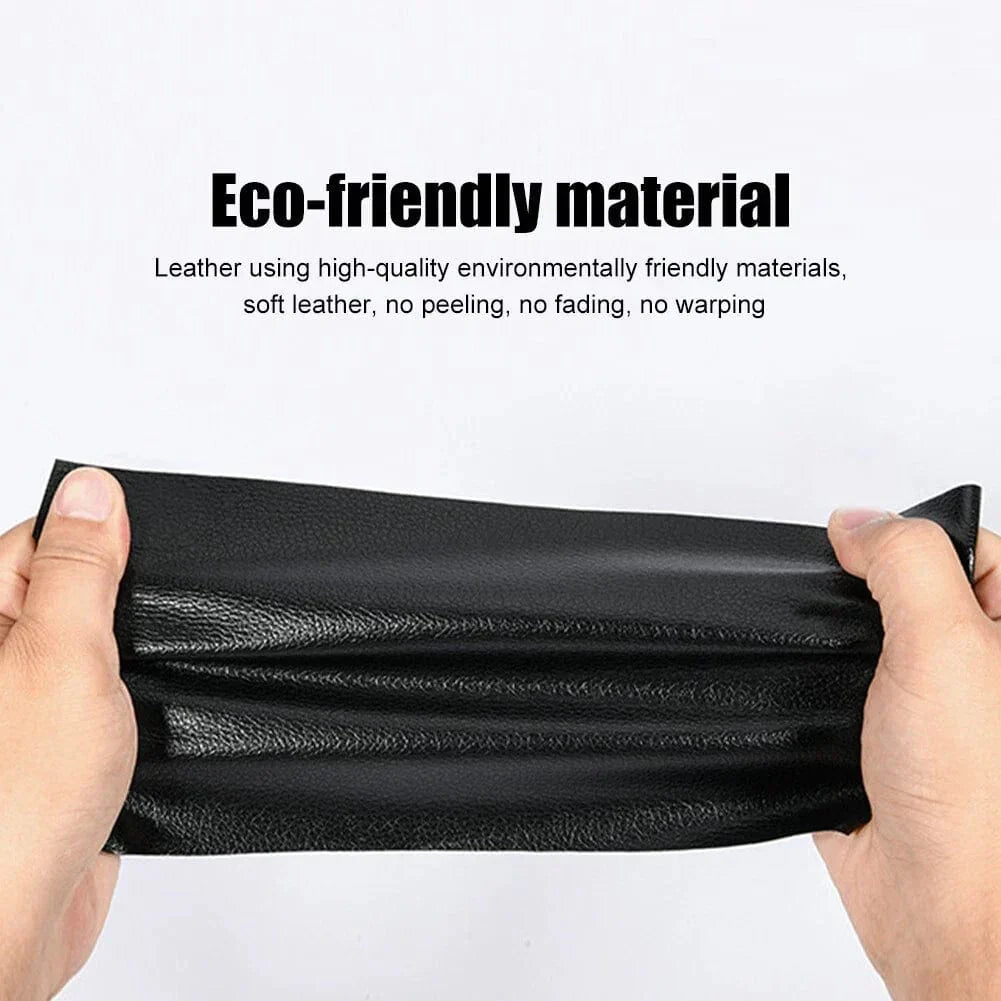 Leather Repair Tape - Black | Couch Repair Faux Leather Sofa Fixer Fabric Patch Tape - Multipurpose Self-Adhesive Leather Sheet(30cm × 60cm)