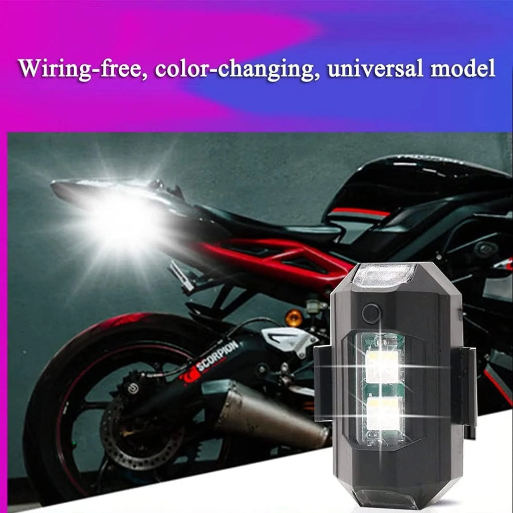 Led Light Bike Night Usb Light Outdoor Car Light Signal Helmet Light - Helmet Exterior Night Signal Light With USB(Pack Of 2) - Exterior Night Signal Light With USB (Pack Of 2)
